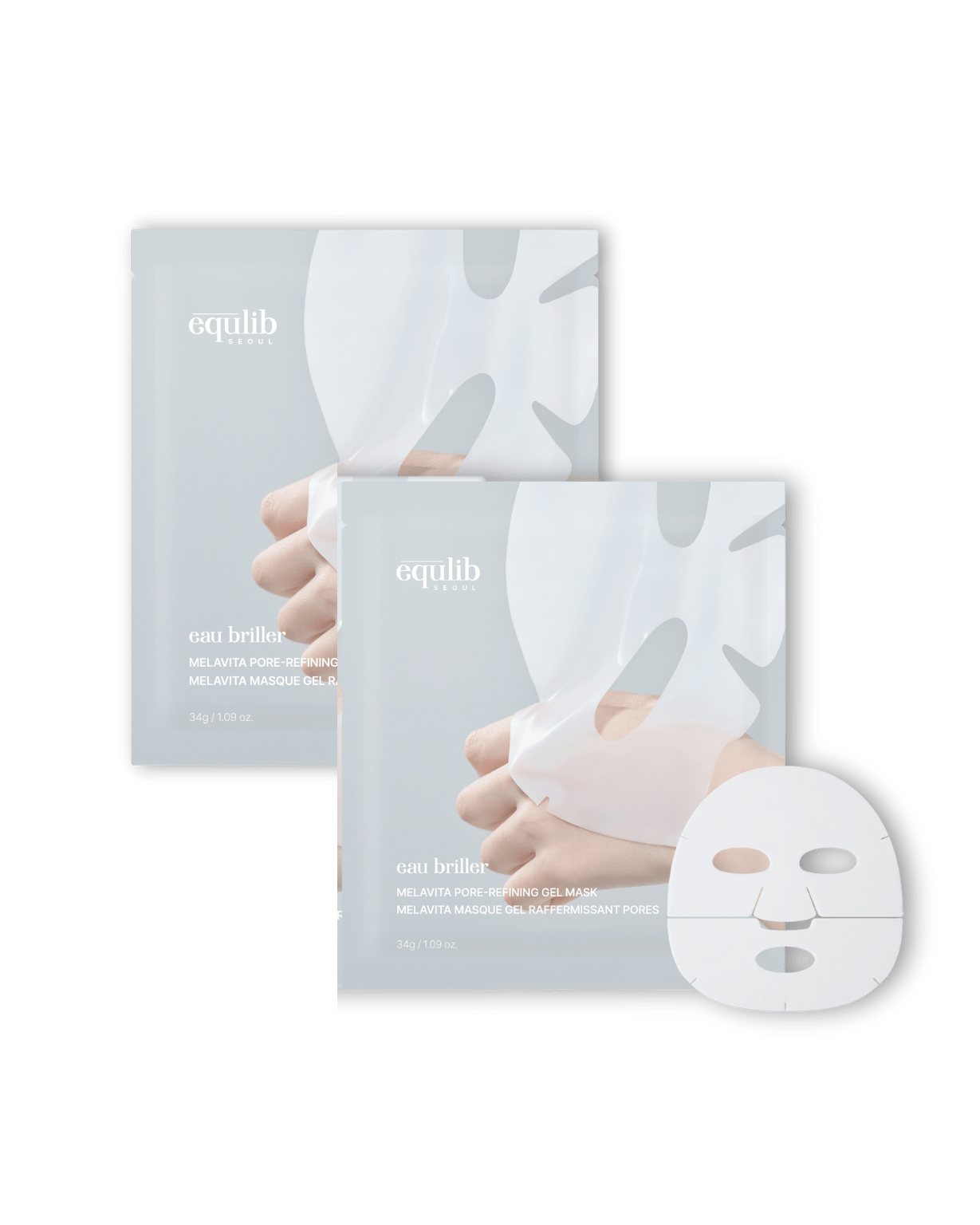 Eau Briller Melavita Pore-refining Hydrogel Mask Pack 4