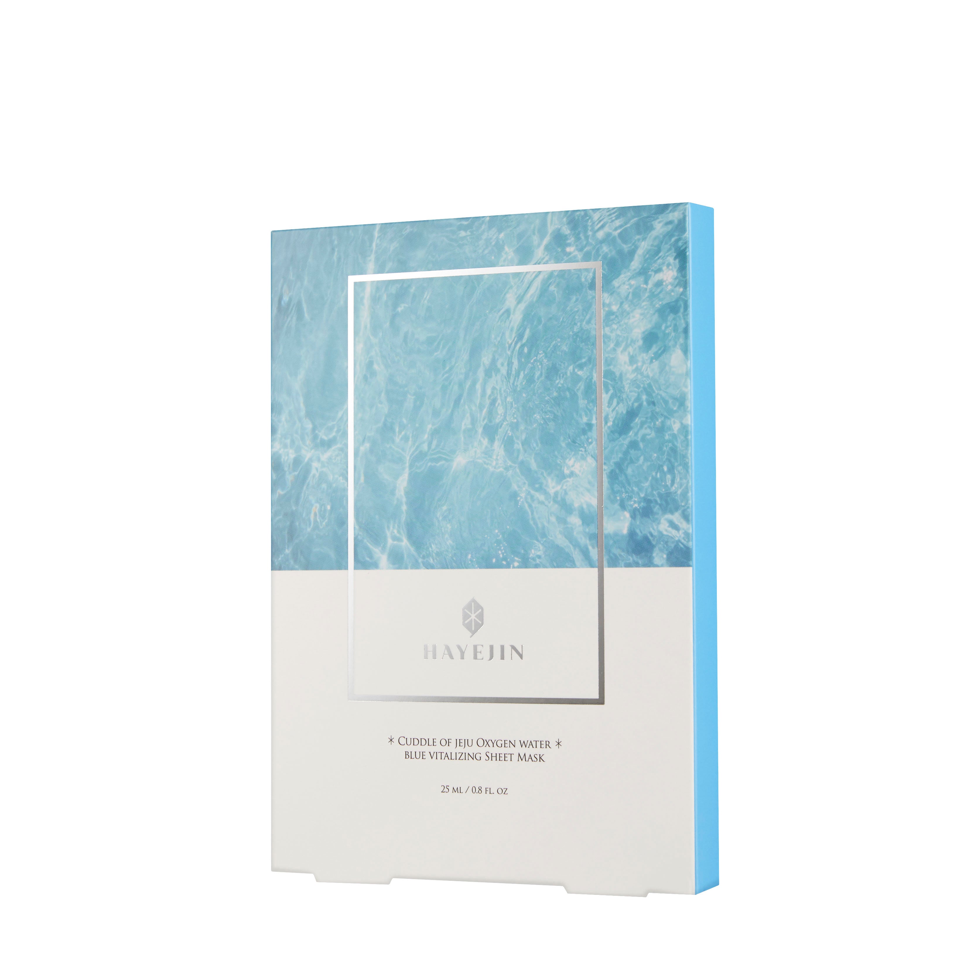 Cuddle of Jeju Oxygen Water Blue Vitalizing Sheet Mask