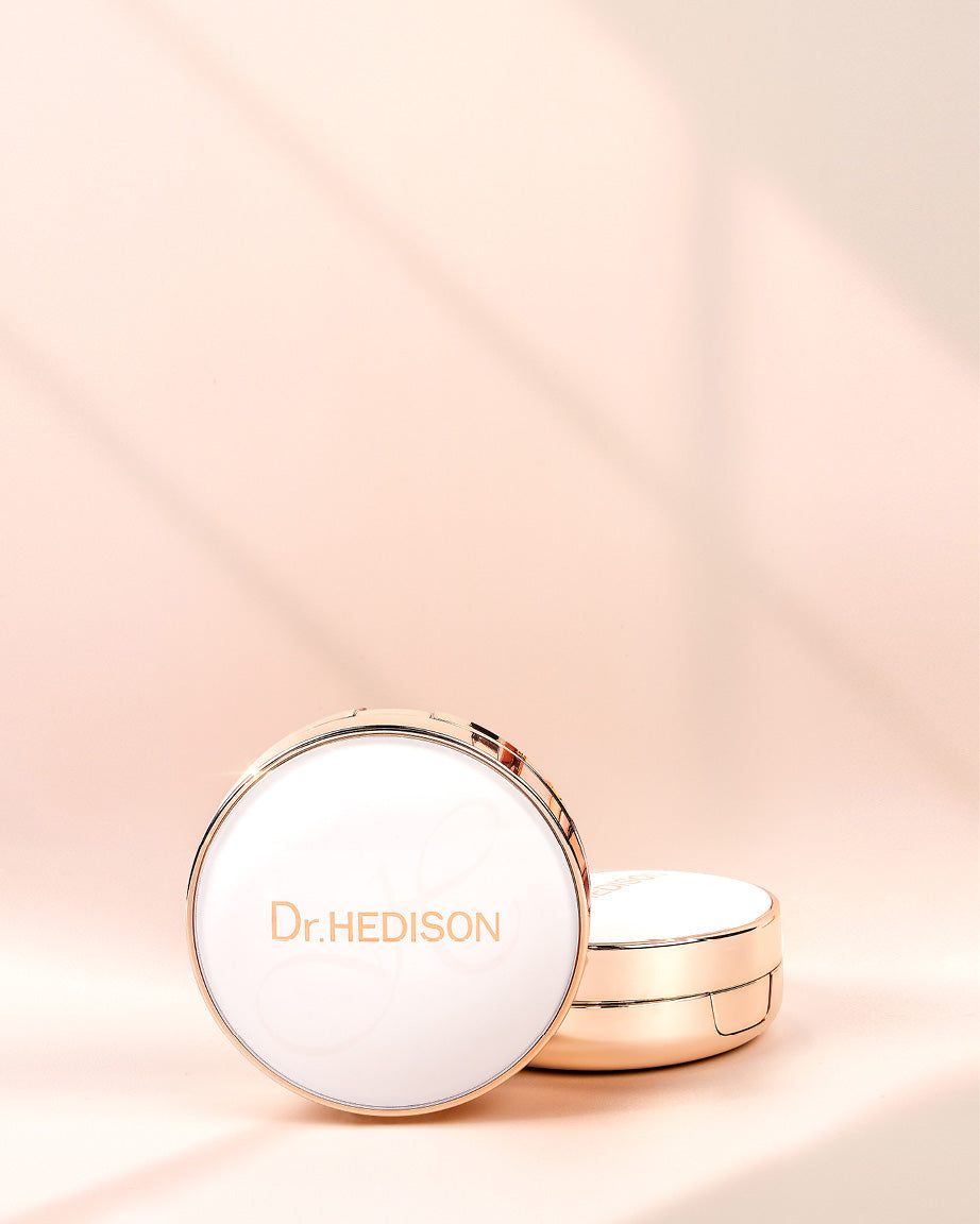 Cushion coreano hidratante con cobertura ligera Dr. Hedison