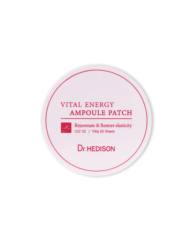 Parches coreanos para ojos con efecto antiedad Dr Hedison Yaksok Cosmetics