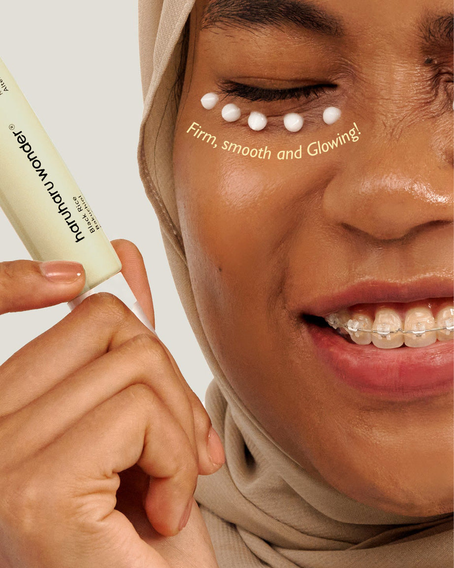 Crema para ojos coreana Haruharu Wonder
