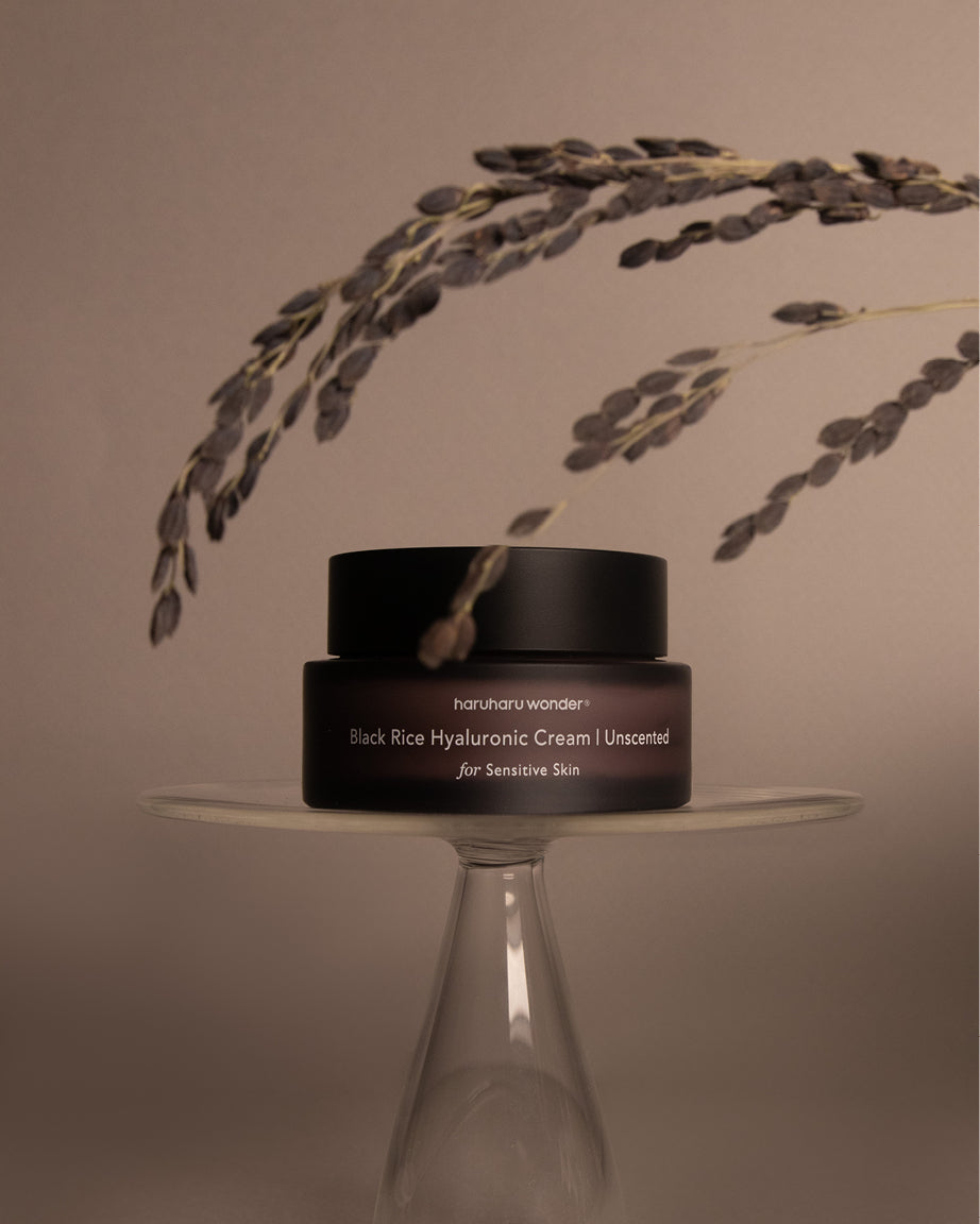 Crema coreana hidratante para piel sensible Haruharu Wonder