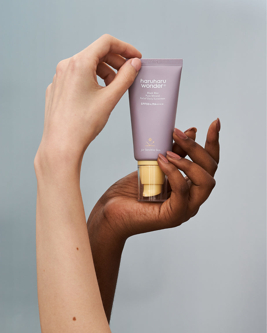 Protector solar mineral coreano calmante Haruharu Wonder