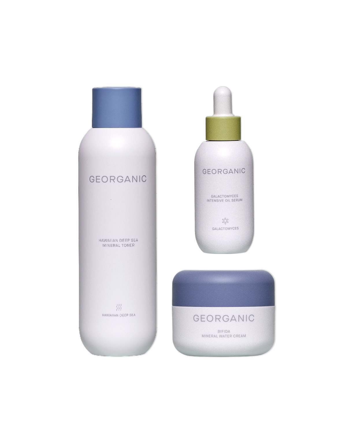 Rutina coreana tónico sérum y crema Georganic Yaksok Cosmetics