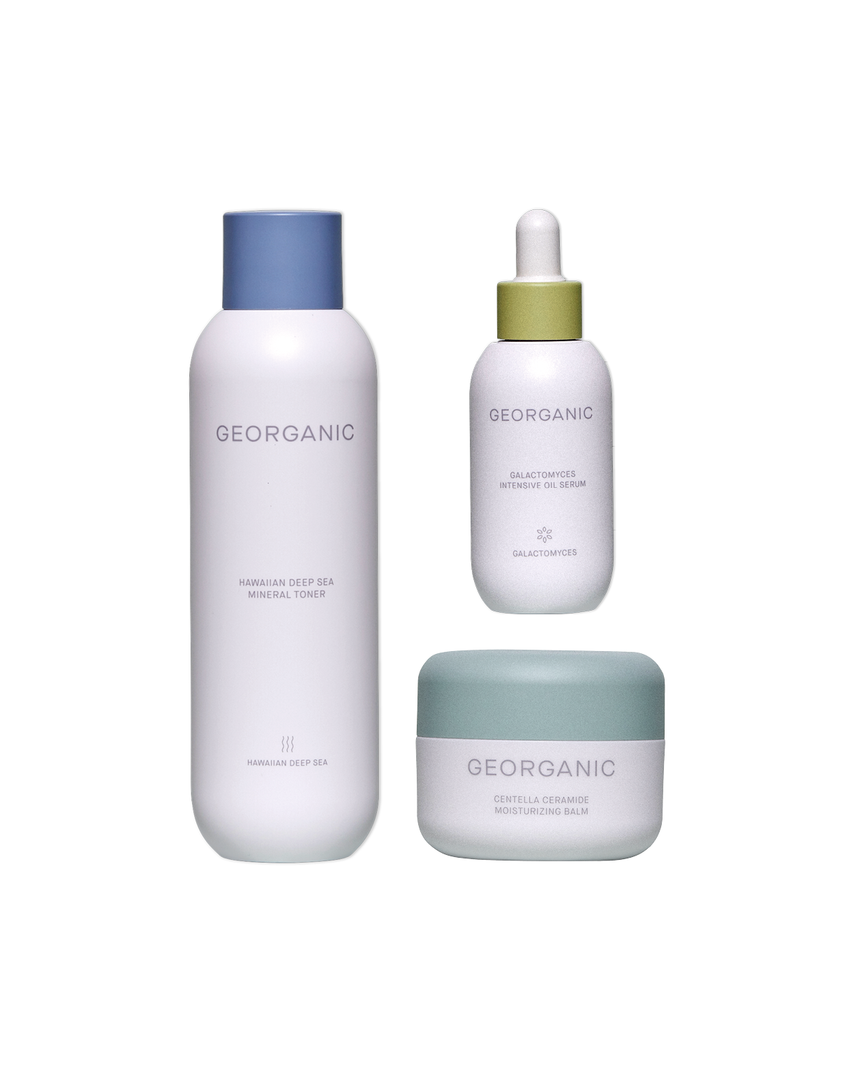 Rutina coreana hidratante con tónico sérum y crema Georganic Yaksok Cosmetics
