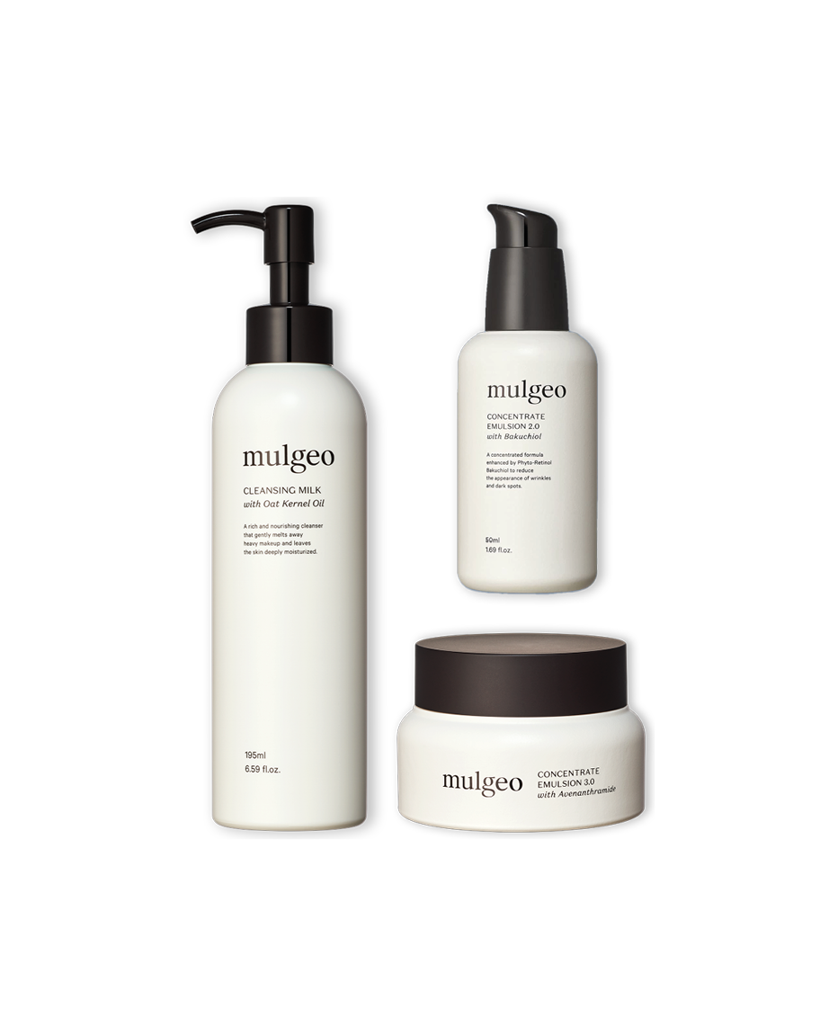 Rutina coreana hidratante con limpiador sérum y crema Mulgeo Yaksok Cosmetics