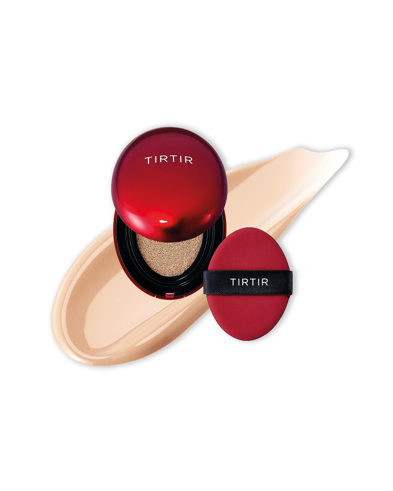 Cushion coreano mini de base ligera 21N TirTir Yaksok Cosmetics
