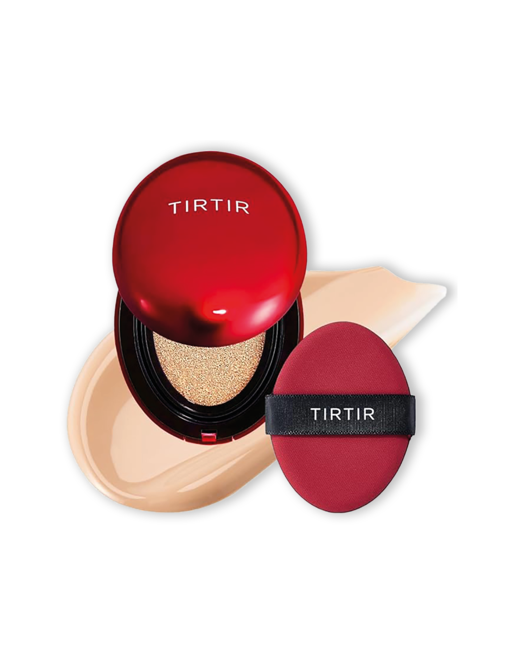 Cushion coreano de base ligera 21N TirTir Yaksok Cosmetics