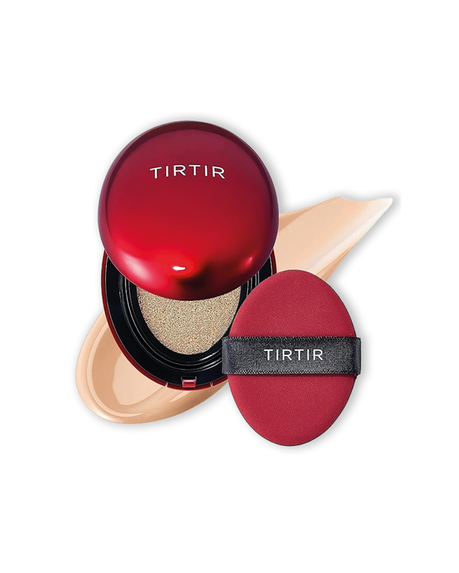 Cushion coreano de base ligera 23N TirTir Yaksok Cosmetics