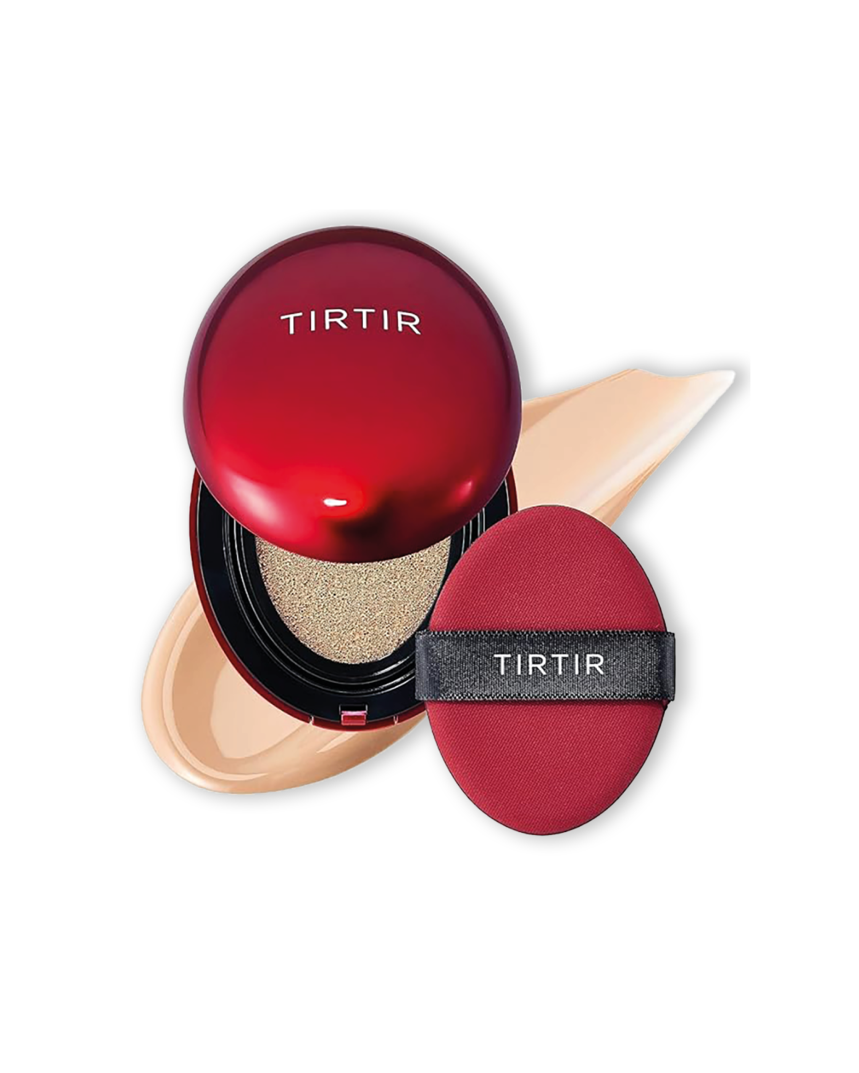 Cushion coreano de base ligera 23N TirTir Yaksok Cosmetics