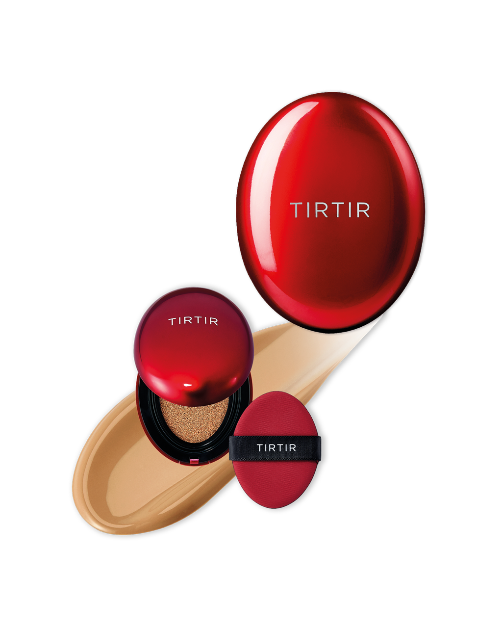Cushion coreano de base ligera 30N TirTir Yaksok Cosmetics