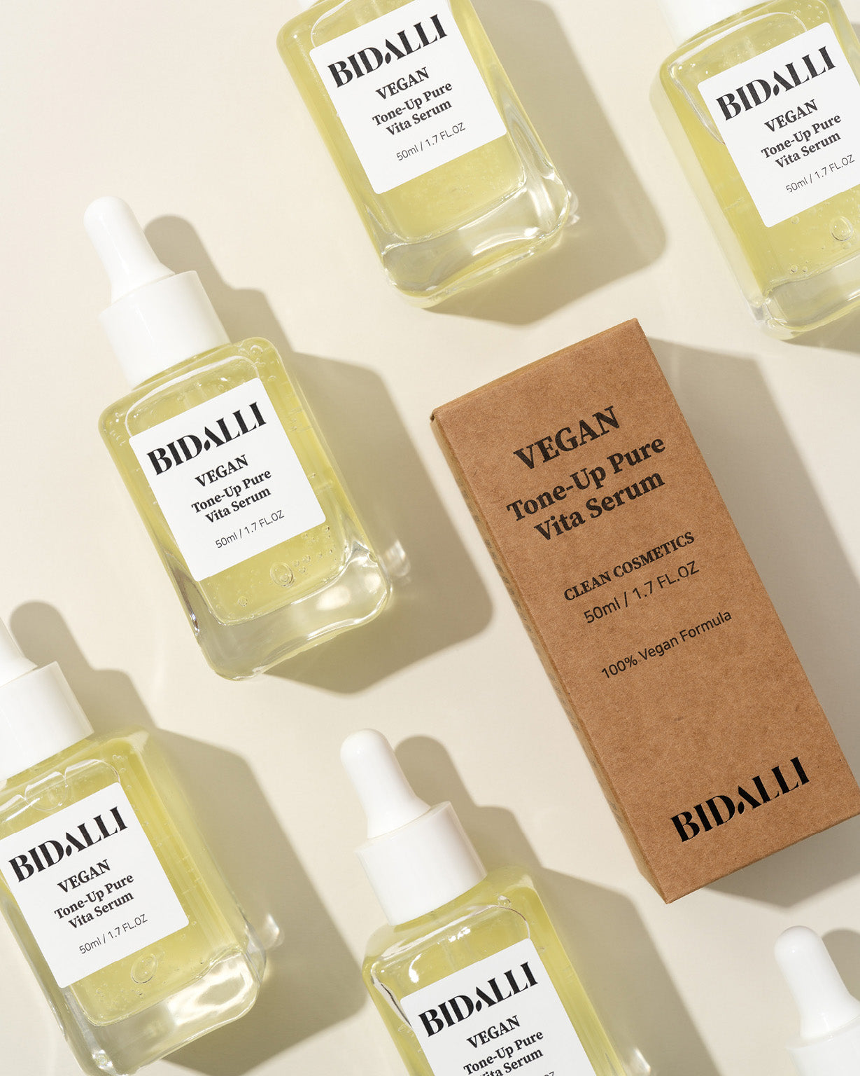 Sérum coreano iluminador Bidalli