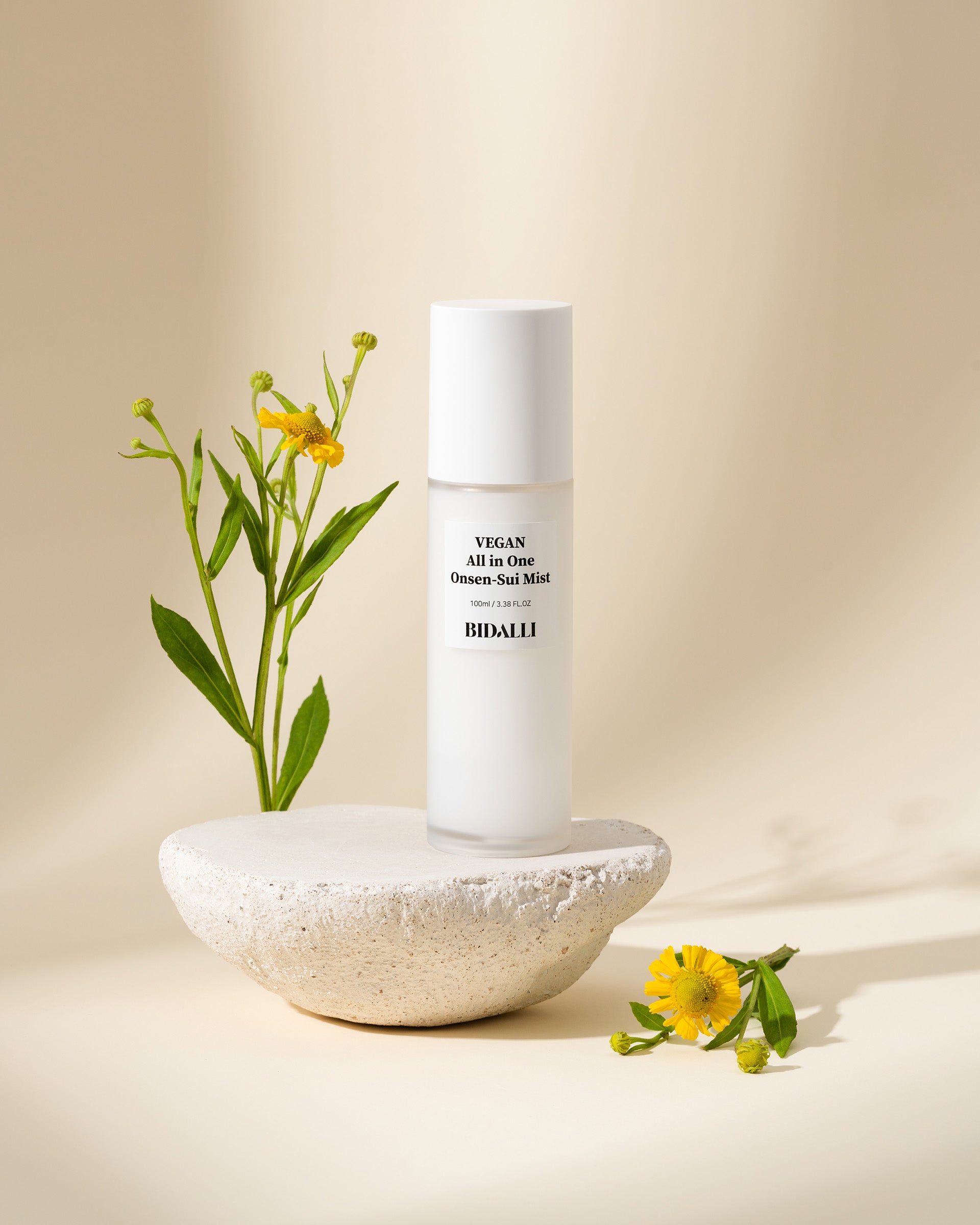 Bruma facial coreana hidratante y calmante Bidalli