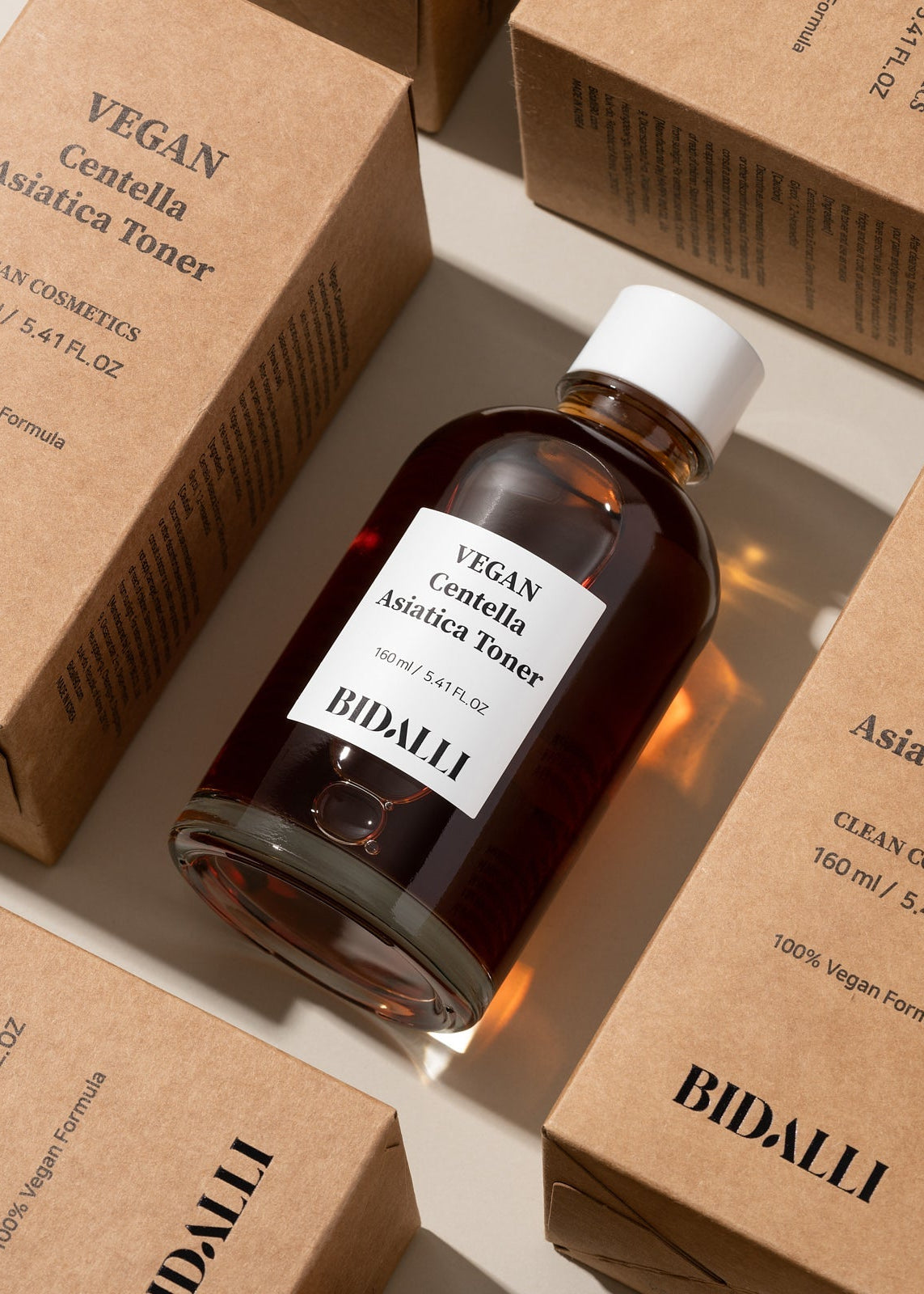 Tónico coreano calmante con centella asiática Bidalli