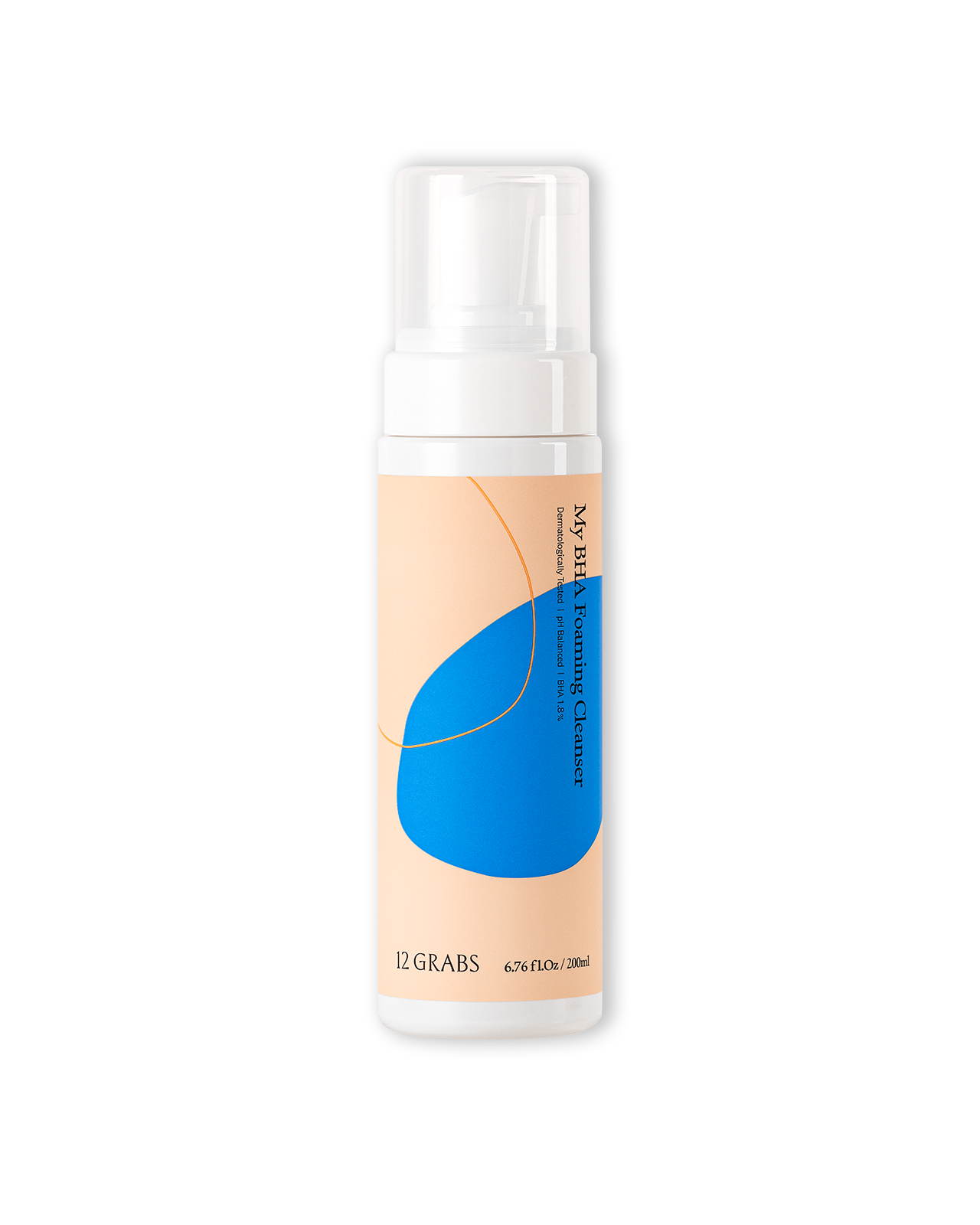 Limpiador en espuma coreano hidratante 12GRABS Yaksok Cosmetics