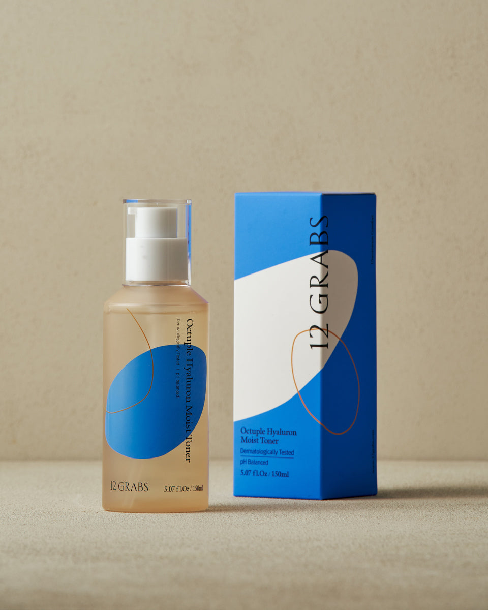 Tónico coreano hidratante 12GRABS