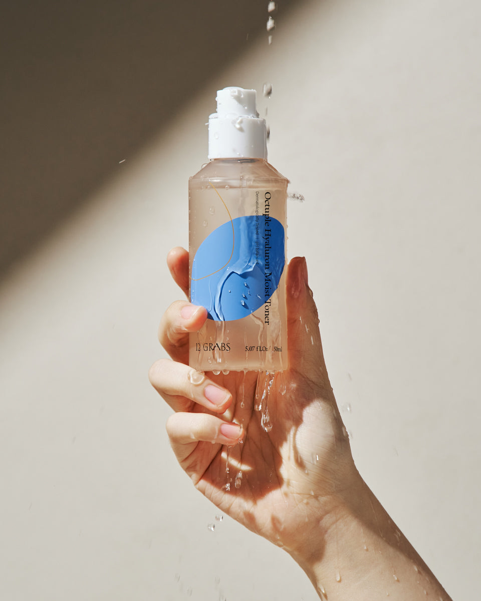 Tónico coreano hidratante 12GRABS