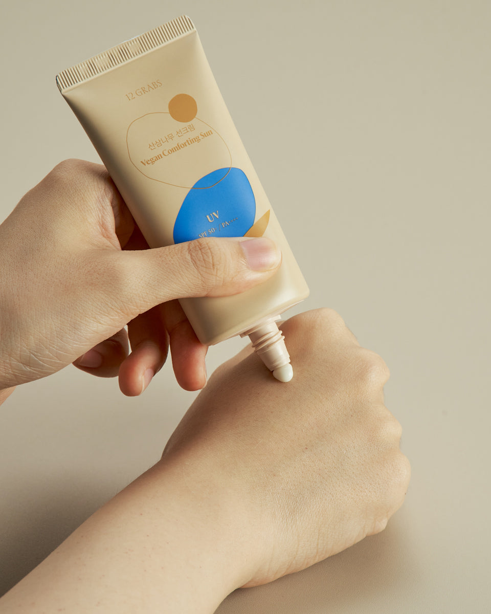 Protector solar vegano coreano 12GRABS