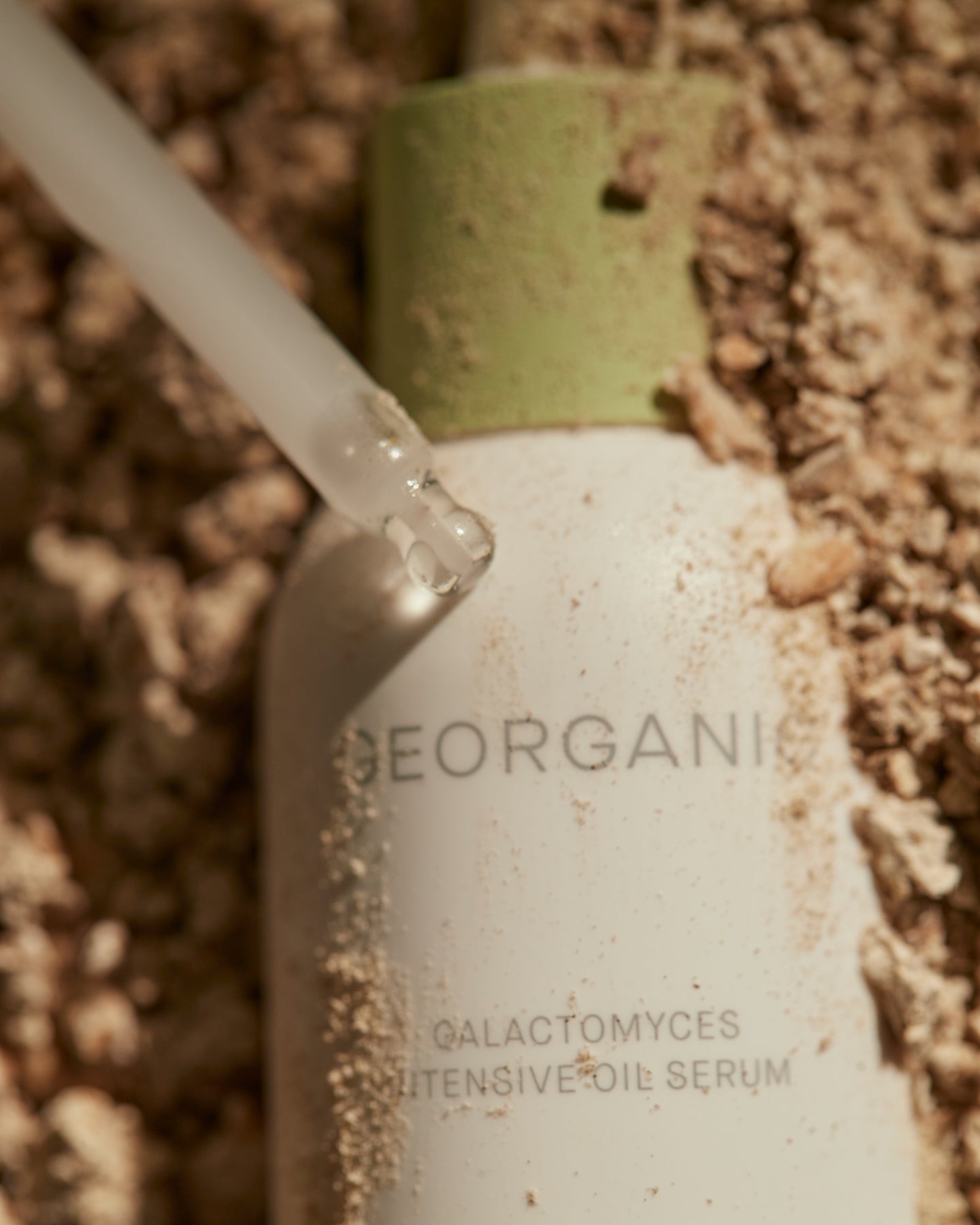Aceite facial coreano iluminador Georganic
