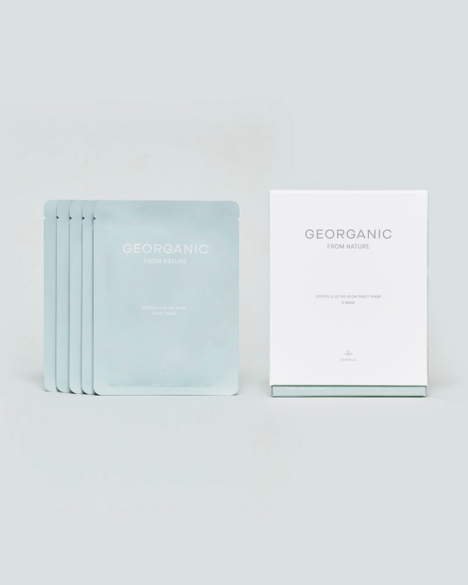 Mascarilla de tejido coreana hidratante Georganic