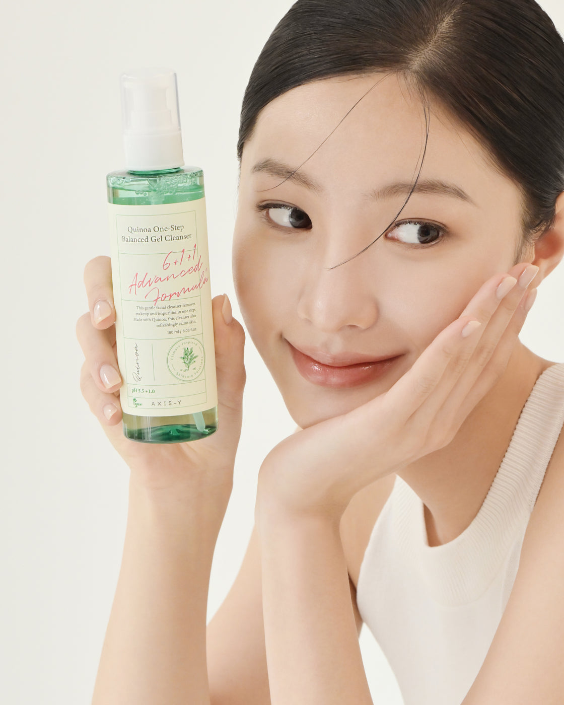 Limpiador en gel coreano con quinoa Axis-Y