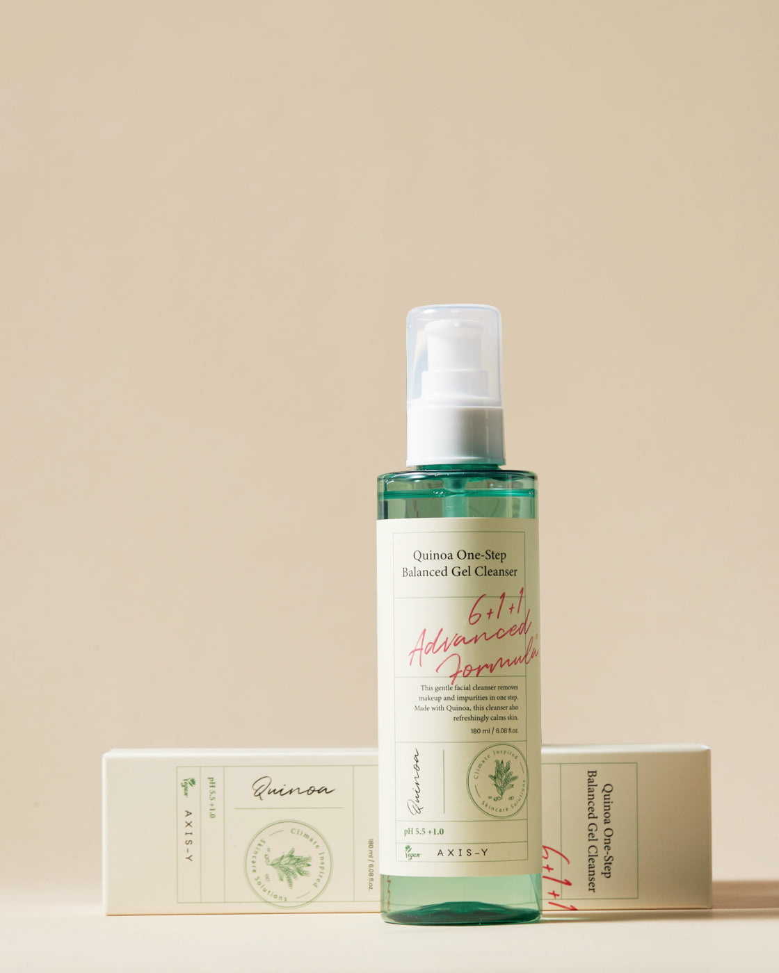 Limpiador en gel coreano con quinoa Axis-Y