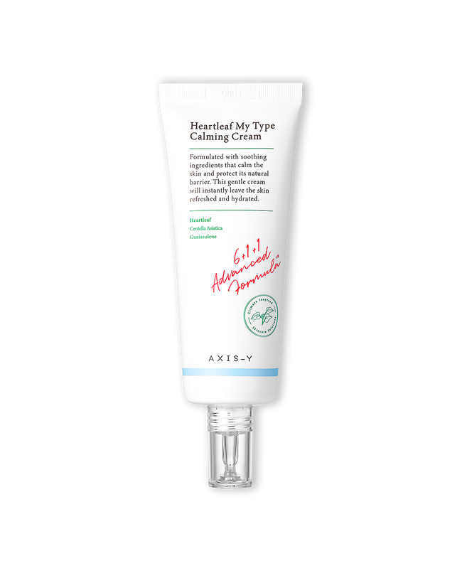 Crema coreana calmante para pieles sensibles Axis-Y Yaksok Cosmetics