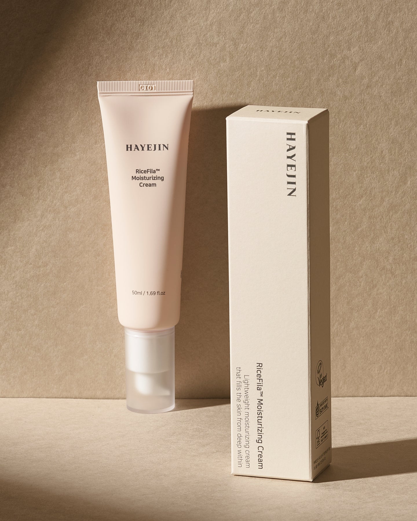 Crema coreana hidratante Hayejin
