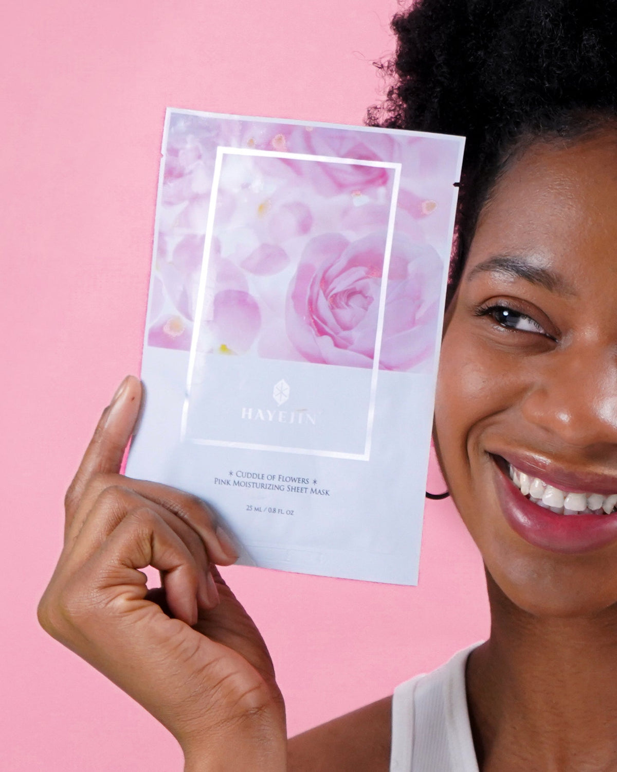 Mascarilla de tejido coreana hidratente Hayejin