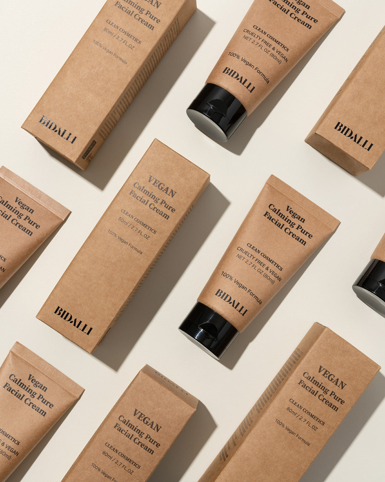 Crema coreana hidratante y calmante Bidalli