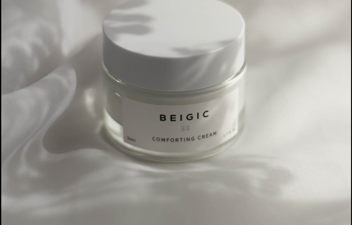 Crema coreana hidratante para pieles sensibles Beigic