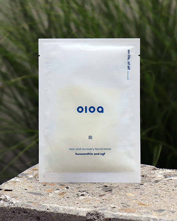 Mascarilla de tejido coreana reparadora Oloa