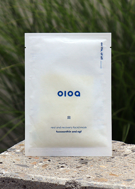 Mascarilla de tejido coreana reparadora Oloa