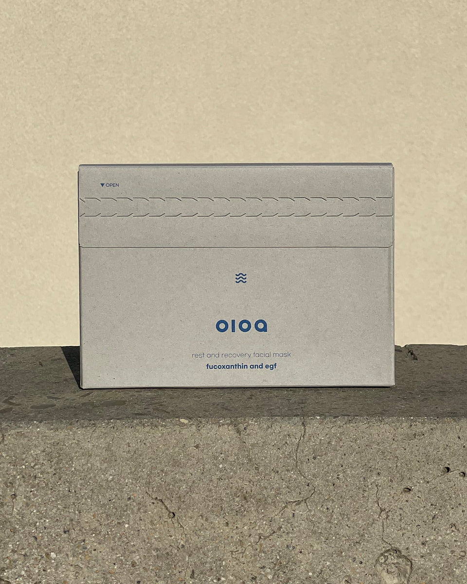 Mascarilla de tejido coreana reparadora Oloa
