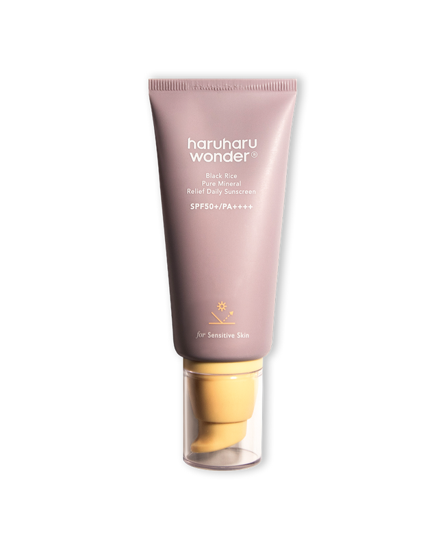 Protector solar mineral coreano calmante Haruharu Wonder Yaksok Cosmetics