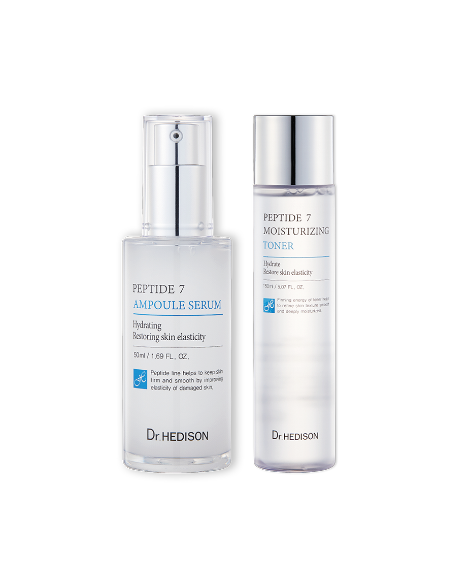 Set coreano con tónico y sérum Dr Hedison Yaksok Cosmetics