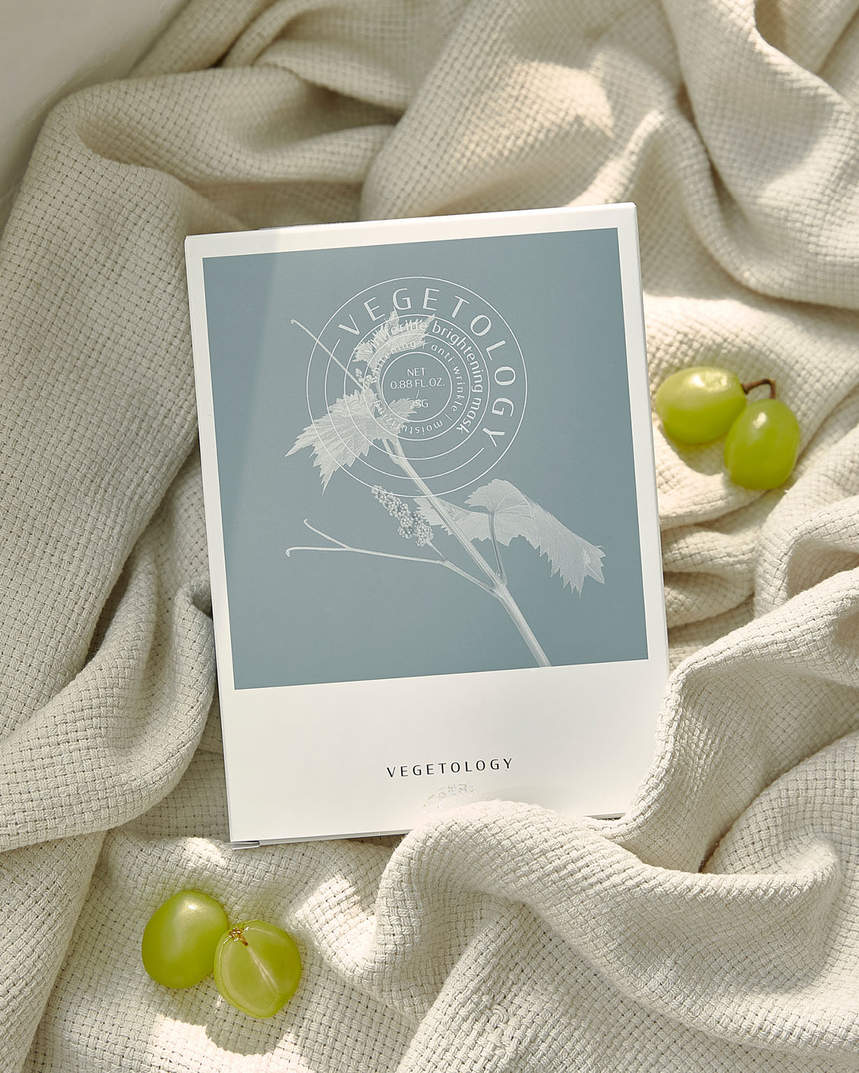 Mascarilla de tejido coreana iluminadora Vegetology Yaksok Cosmetics