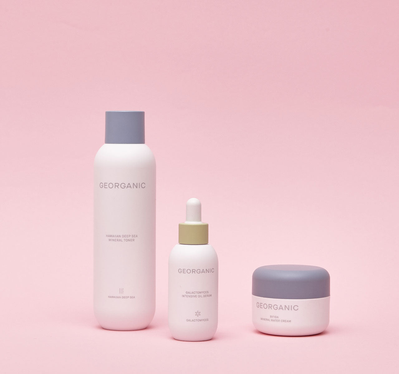 Rutina coreana con tónico sérum y crema Georganic Yaksok Cosmetics