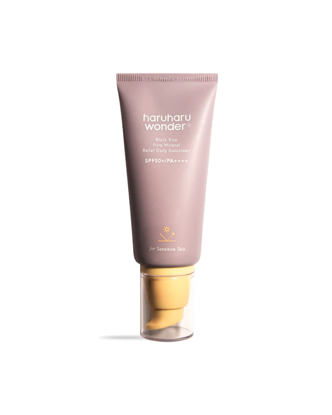 Black Rice Pure Mineral Relief Daily Sunscreen SPF50+/PA++++