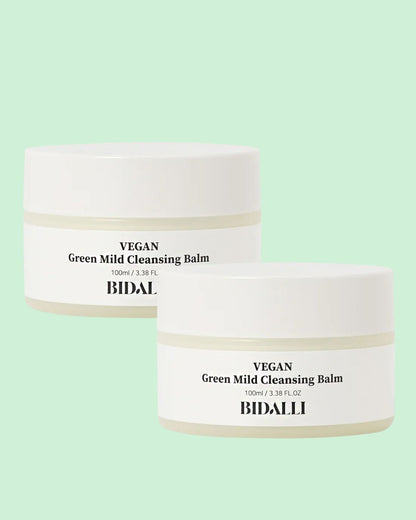 Vegan Green Mild Cleansing Balm Duo Set