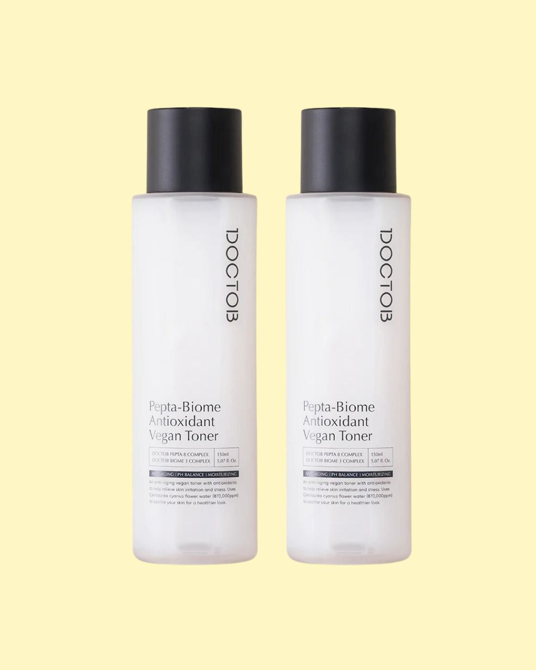 Pepta-Biome Antioxidant Vegan Toner Duo Set