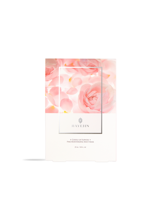 Cuddle of Flowers Pink Moisturizing Sheet Mask