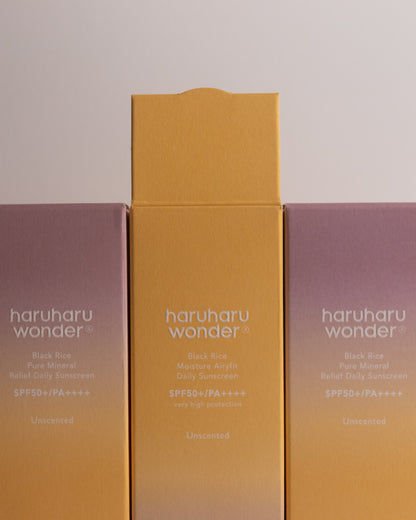 Crema solare quotidiana Airyfit Black Rice Moisture SPF50+/PA++++