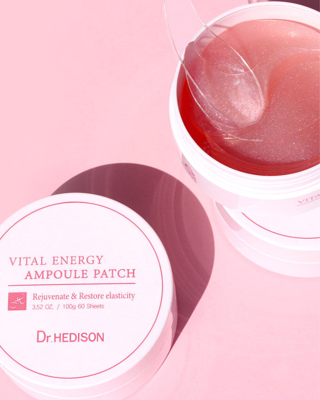 Parches coreanos para ojos con efecto antiedad Dr Hedison