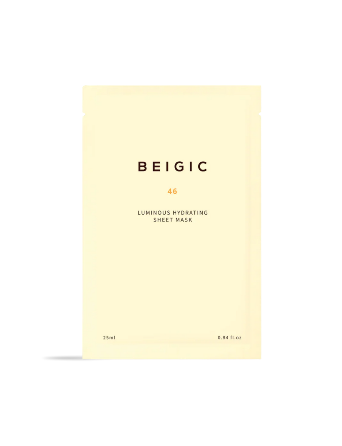 Maschera idratante luminosa in tessuto