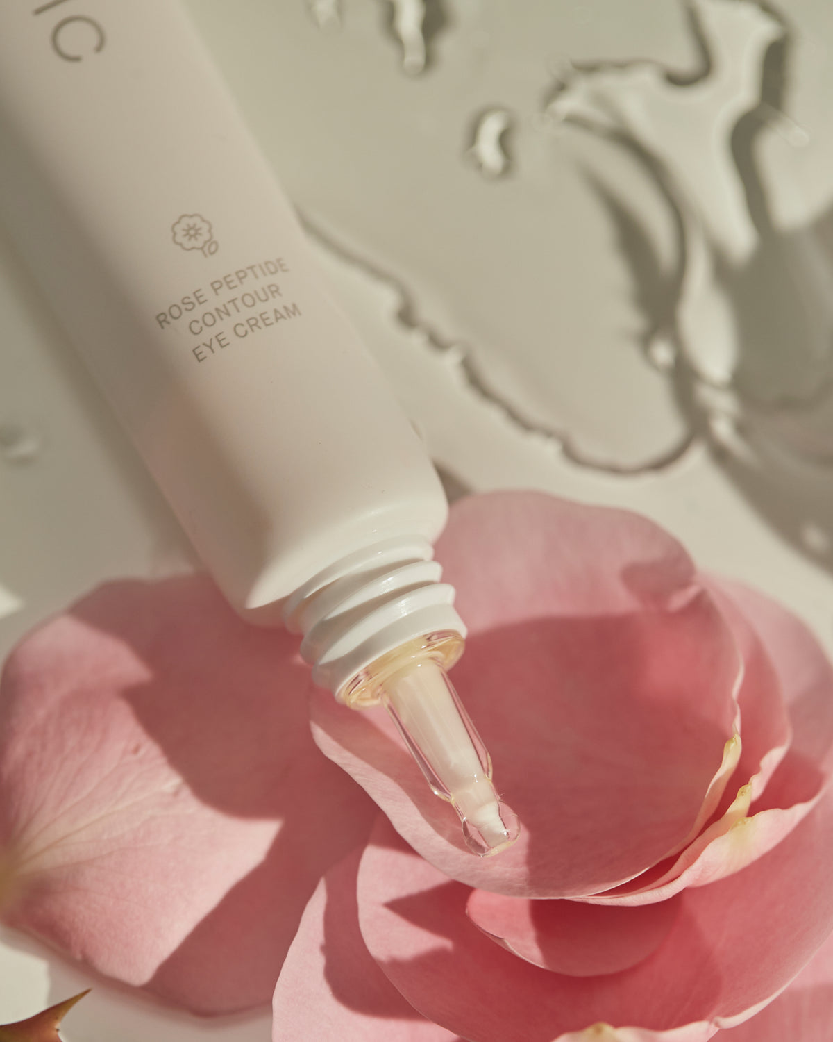 Crema contorno occhi al peptide di rosa