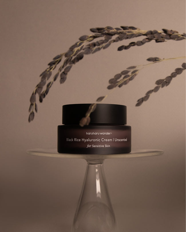Black Rice Hyaluronic Cream Unscented for Sensitive Skin