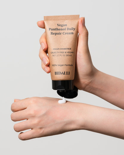 Crema riparatrice quotidiana vegana al pantenolo