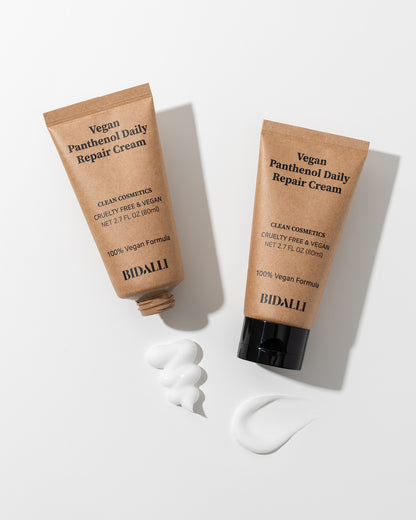 Crema riparatrice quotidiana vegana al pantenolo