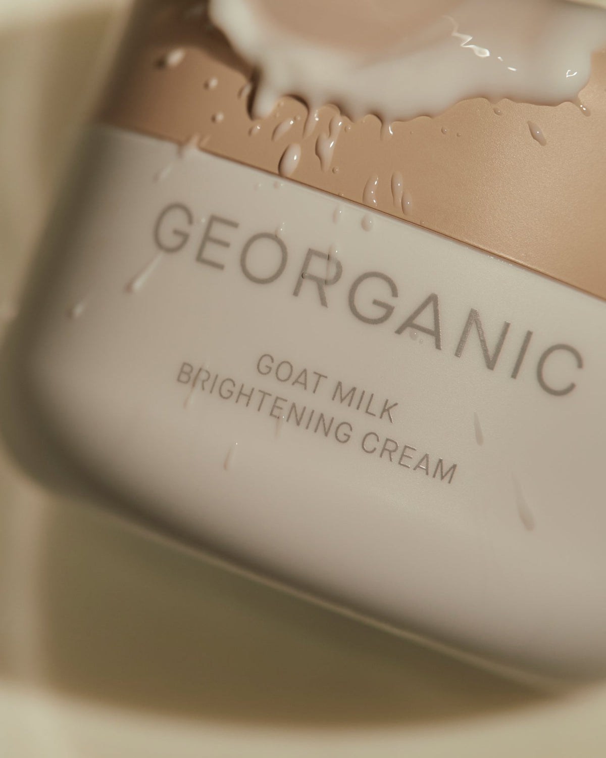 Crema coreana hidratante e iluminadora Georganic